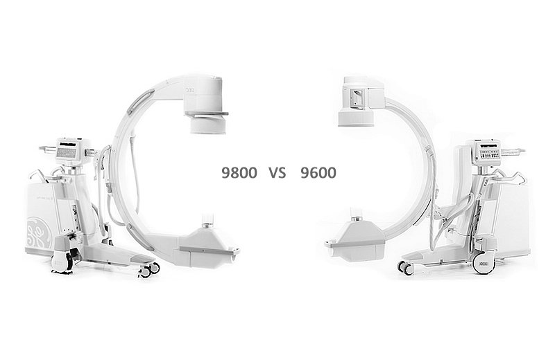 9800 C-arm vs 9600 C-Arm